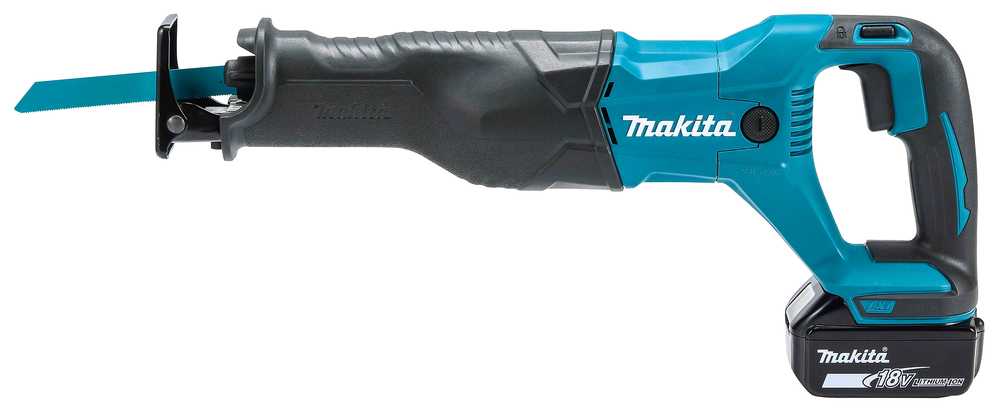 Makita Akku-Reciprosäge DJR186RT 18V 5.0 Ah Akku Schnellladegerät Transportkoffer