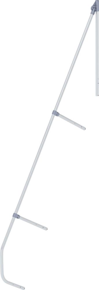 MUNK Zweiter Handlauf für Treppe 60 Grad 12 Stufen