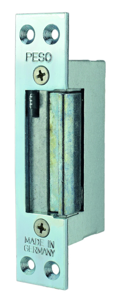 Türrahm.-Elektro-Türöffner 500, mit Flachschließblech, 5-8V