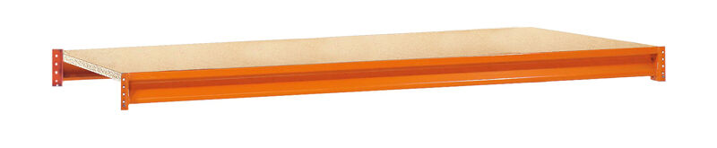 Schulte Zusatzebene W100 mit Spanplatte 1785 x 600 mm Fachlast 600 kg orange/verzinkt