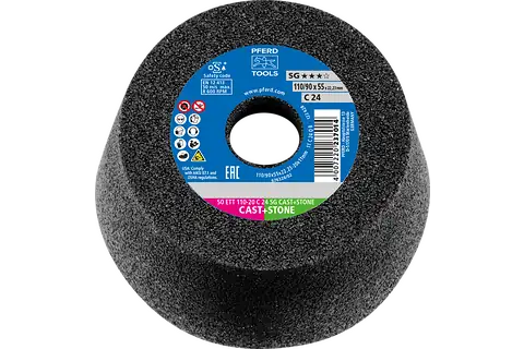 Pferd Schleiftopf SG CAST+STONE ETT 110x20 mm C16 für Guss/Stein