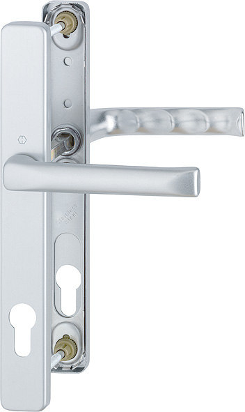 HOPPE® Drückergarnitur mit Schmalschild London 113KH/2246/113, Aluminium