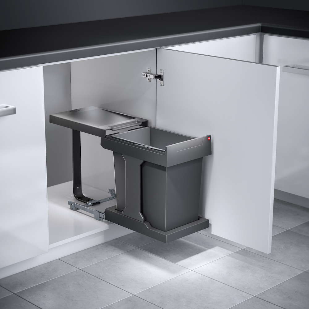 Produktbild Format Einbauabfallsammler, Solo, 3635001,KB 300, 20l, Slate-grey