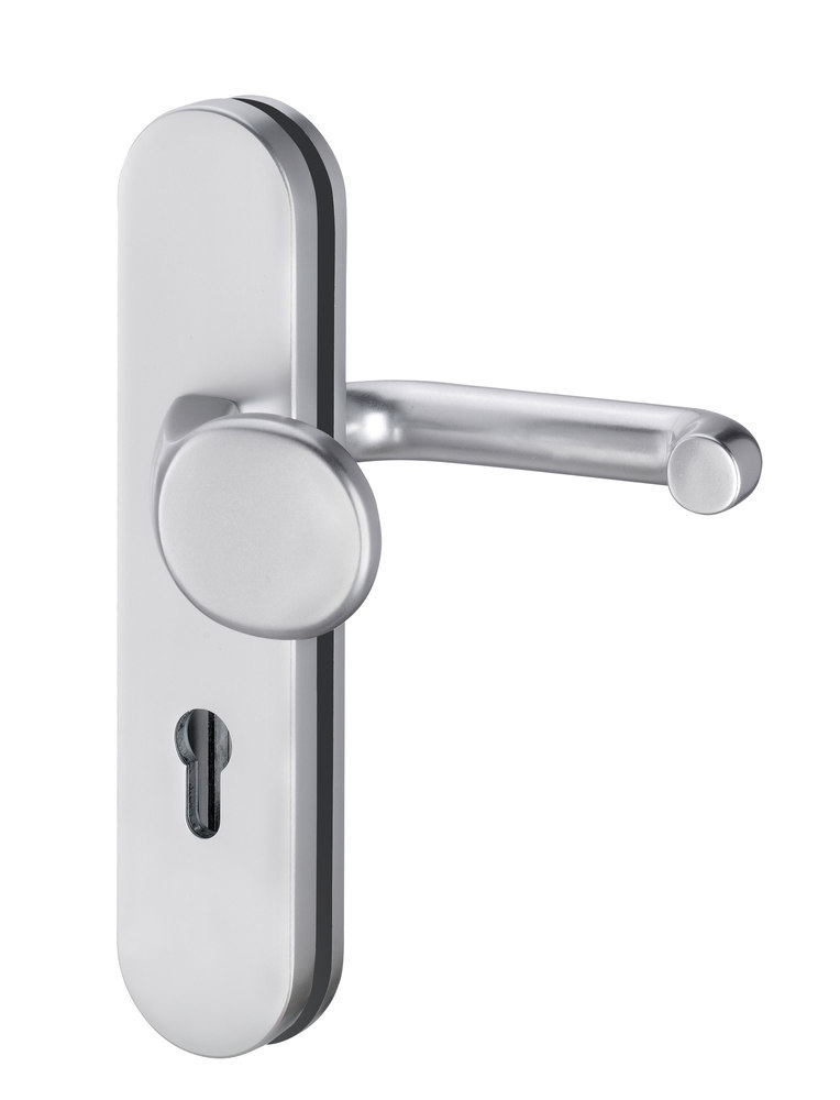 EDI Schutz-Wechselgarnitur mit Langschild Logo 8753/0292, Aluminium