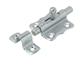 Vormann Grendelriegel 000225047Z 47x47mm Stahl verzinkt mit Schlaufe