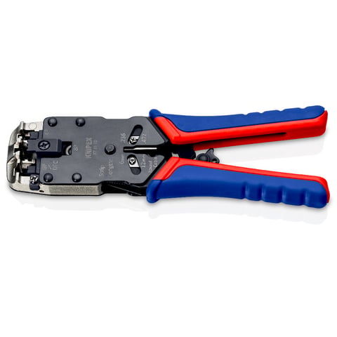 Knipex Crimpzange für Westernstecker 97 51 12 RJ10 RJ11/12 RJ45 200mm