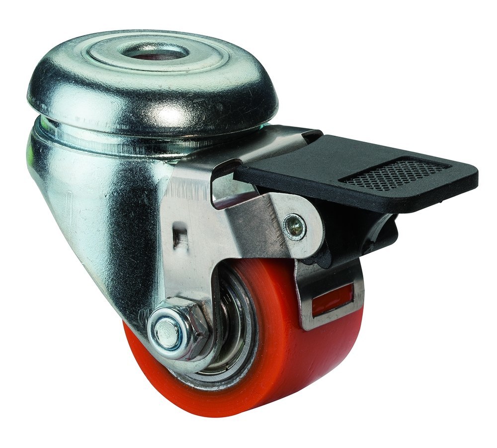 BS ROLLEN Lenkrolle mit Rückenloch A621.C10