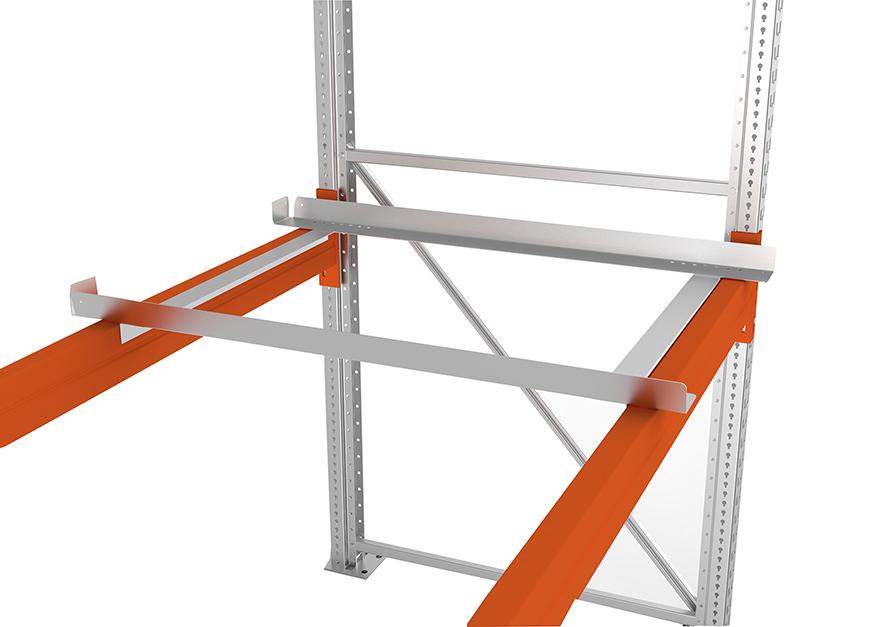 META Winkelauflage verzinkt für Regaltiefe 1100 mm Tragkraft 250kg p.Paar Meta MULTIPAL