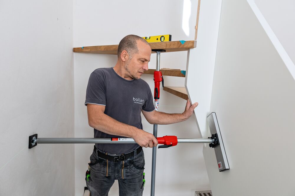 Bessey Abstützplatte STE-SP35 Aluminium mit Zellkautschuk