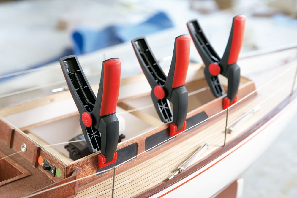 Bessey Federzwinge Clippix XC3 35mm Spannweite 37mm Ausladung Kunststoff
