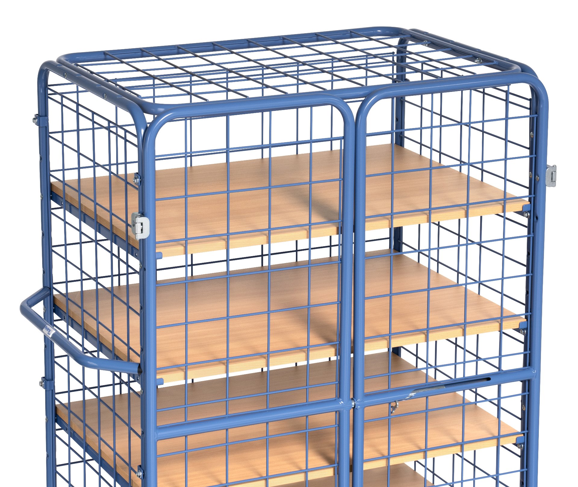 Etagenwagen mit Flügeltüren