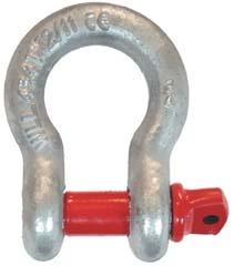 Schäkel, geschweifte Form