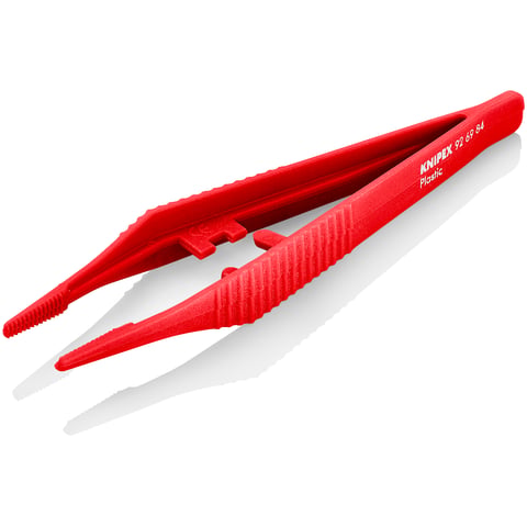 Knipex Kunststoffpinzette 92 69 84 gerade 130 mm