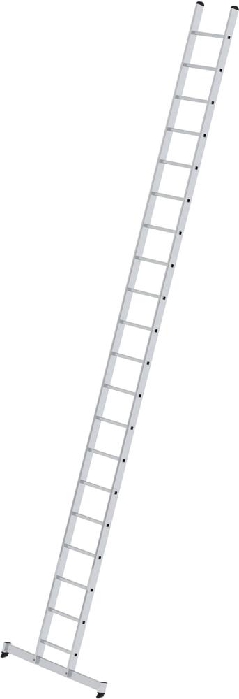 MUNK Alu-Anlegeleiter 20 Spr. mit nivello-Traverse