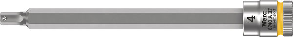 8740 A HF Zyklop bit socket with holding function, 1/4&quot; drive, 4 x 100 mm