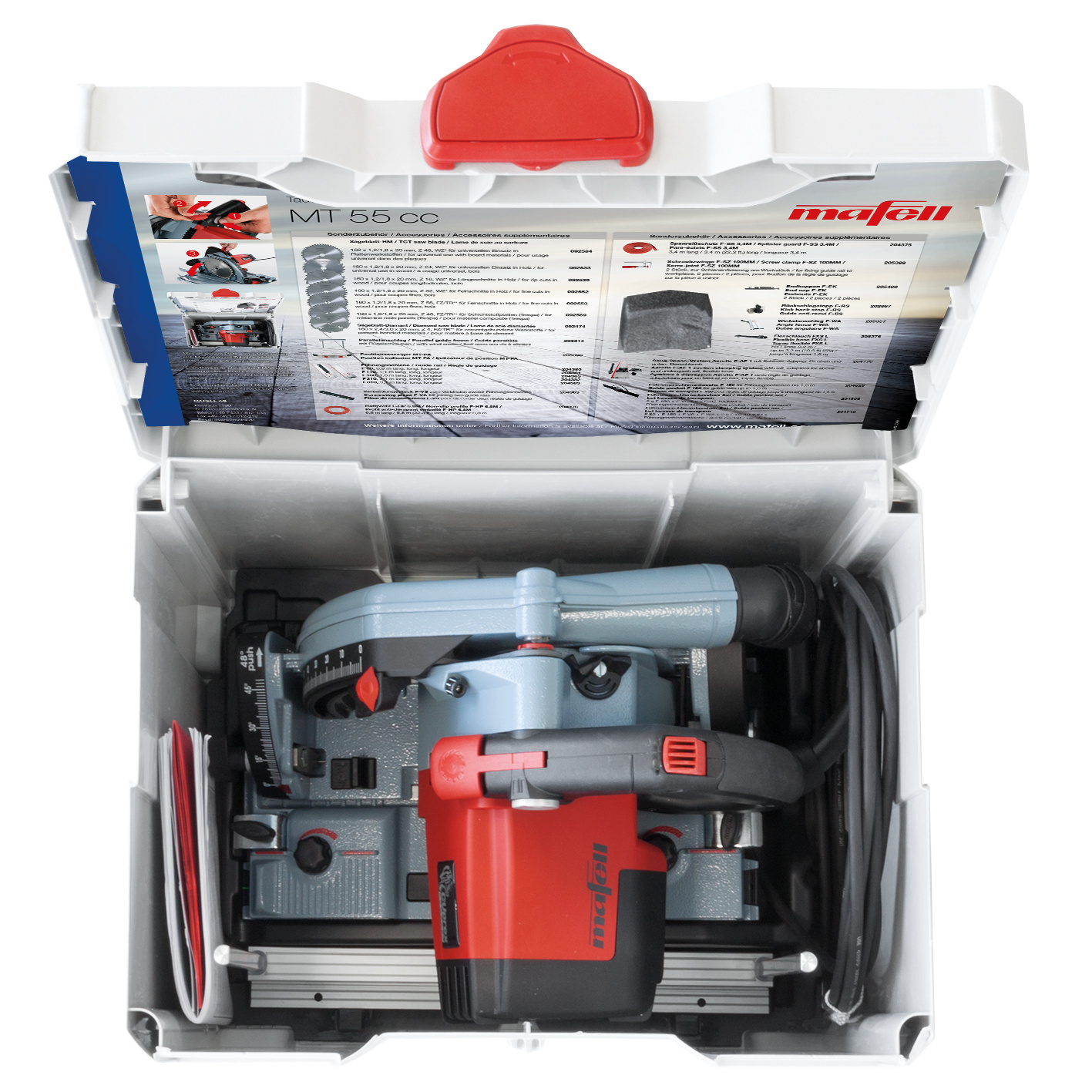 Mafell H+P Mafell MT55cc Tauchsäge MidiMAX 230V mit T-MAX, ohne 2. SB, ohne PA