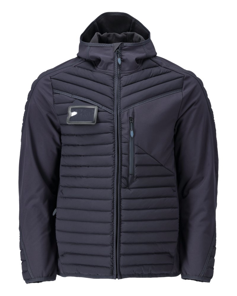 Mascot Jacke mit Kapuze, leichtem Futter Thermojacke Größe 2XL, schwarzblau