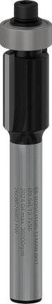 Bosch PRO Router Bit Bottom Bearing Flush Trim 9.5x13.7 mm.