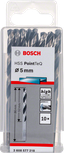 Bosch HSS PointTeQ 5mm twist drill bit set.