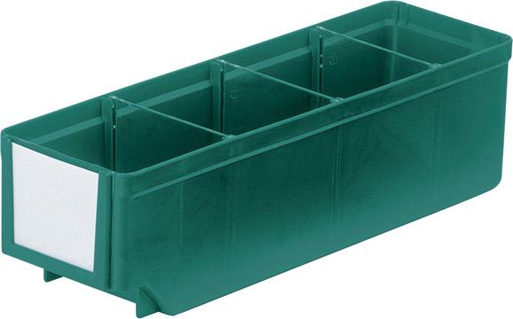 LA-KA-PE Regalkasten für Fachbodenregale, grün