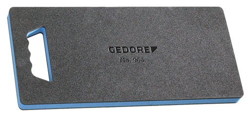 Gedore Kniebrett 906 450x210x30mm Schaumstoff mit Griffmulde Blau/Schwarz