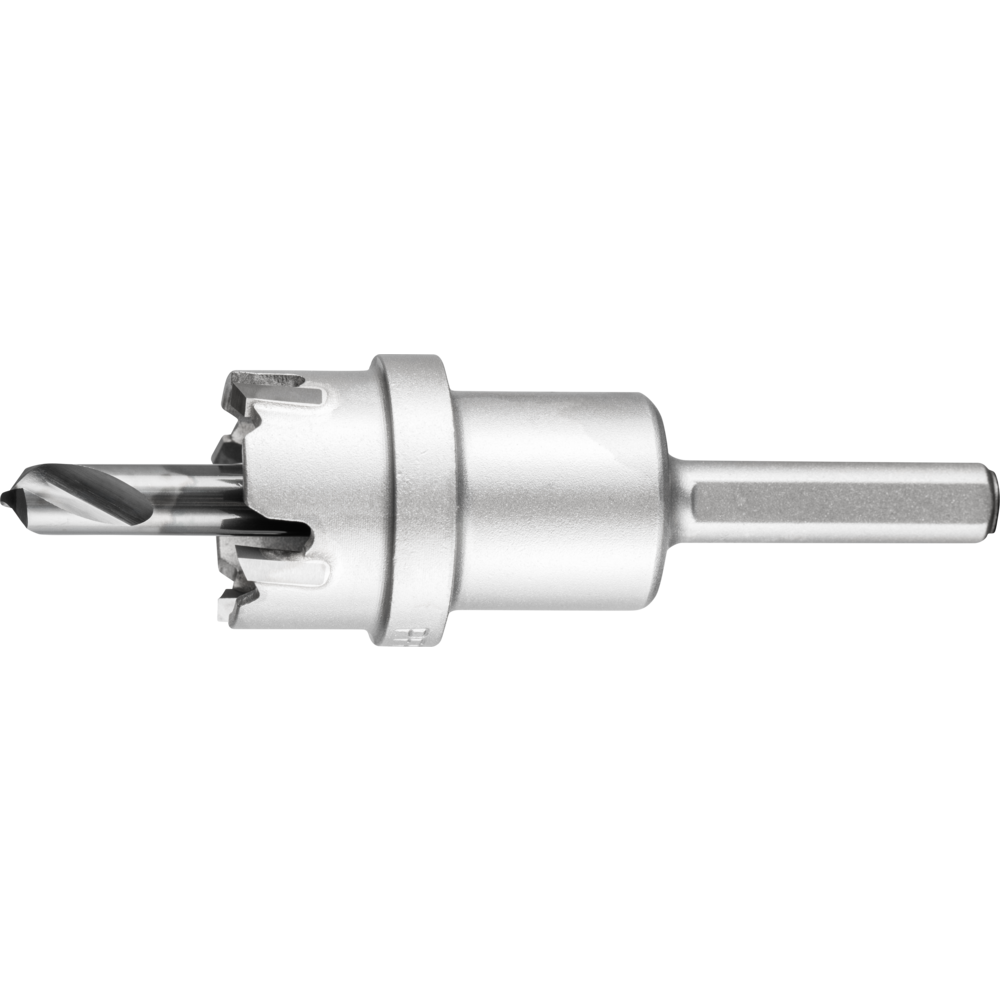 Pferd Hartmetall Lochschneider/-Lochsäge Ø 22x8 mm Schaft-Ø 7 mm Schnitttiefe 4