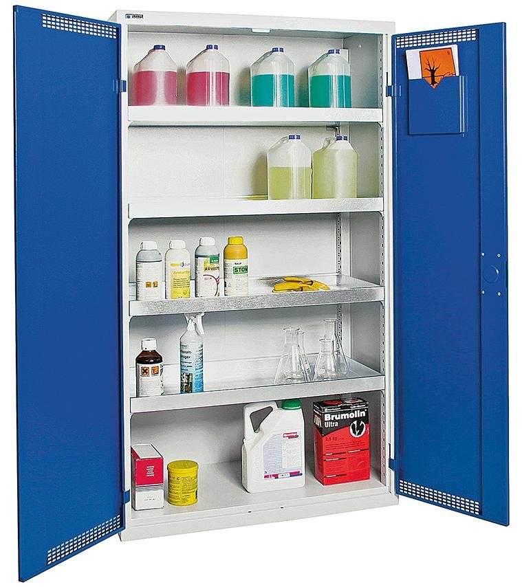 Stumpf Umweltschrank BASIC plus 1800x1000x500 blau