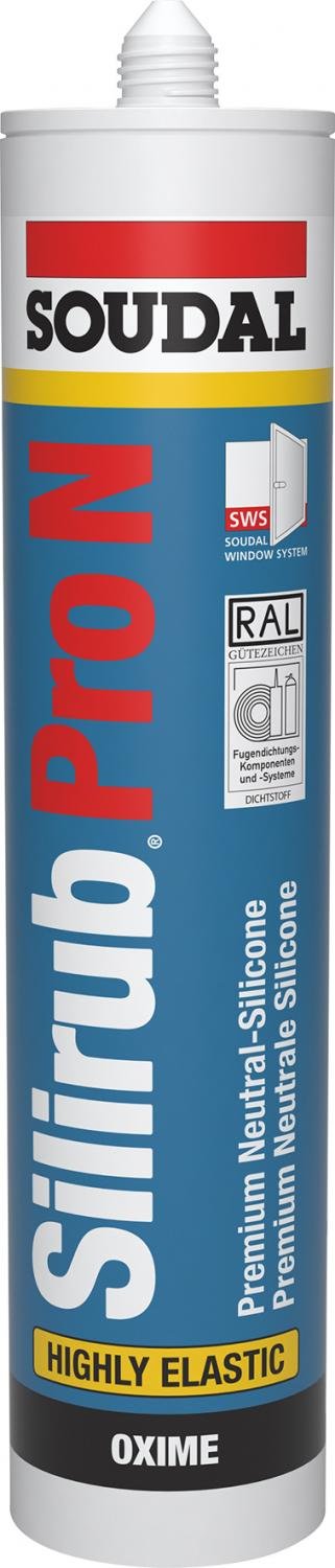 Soudal Silirub Pro N 300ml Schokobraun