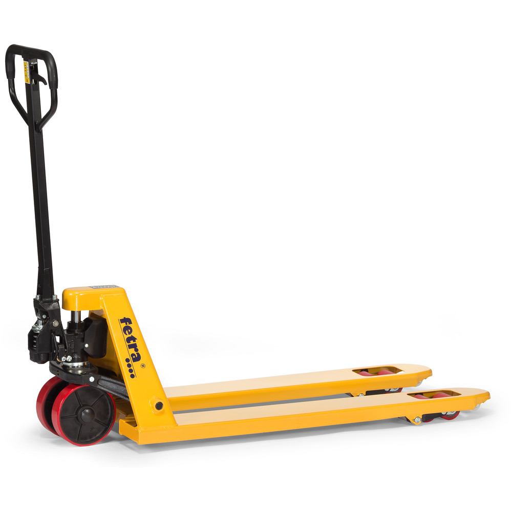 Fetra Gabelhubwagen 2117 2500 kg Polyurethan Lenkräder Gabelrollen