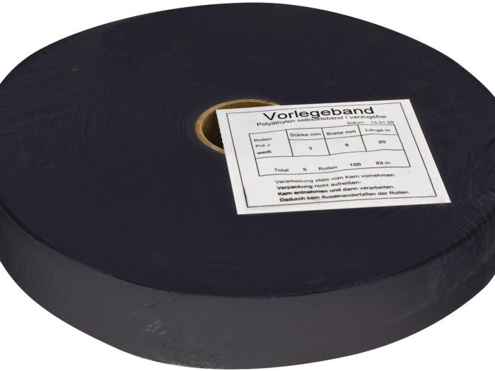 Soudal Vorlegeband 2x9mm schwarz (m)