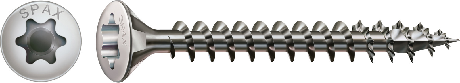 SPAX Linsenmultikopf T-Star Plus Vollgewinde A2
