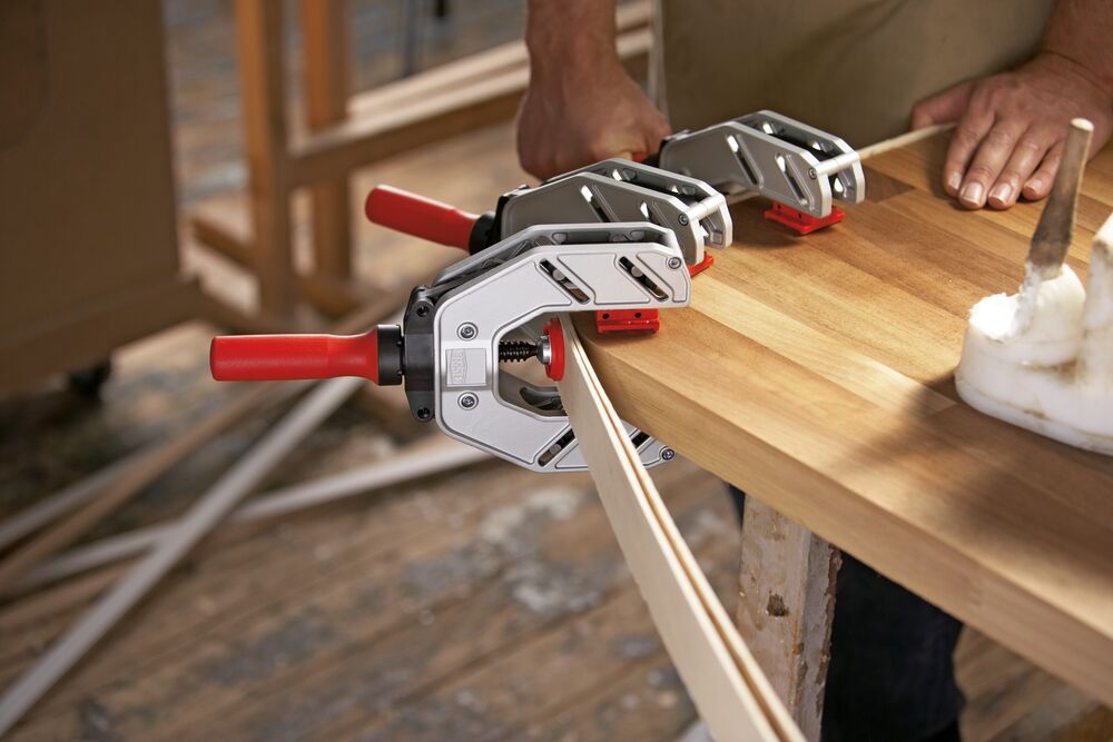 Bessey Einhand-Kantenzwinge EKT 55mm Spannweite Aluminiumgehäuse