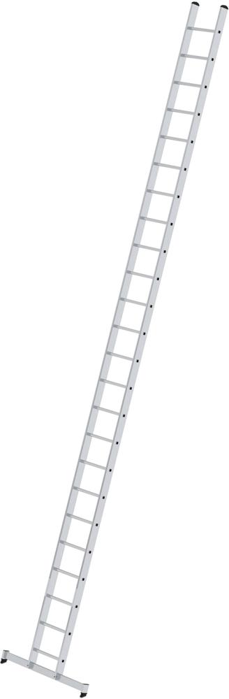 MUNK Alu-Anlegeleiter 24 Spr. mit nivello-Traverse