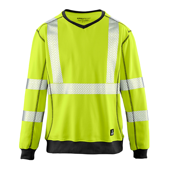 4PROTECT® Warnschutz-UV-Sweatshirt COLUMBUS
