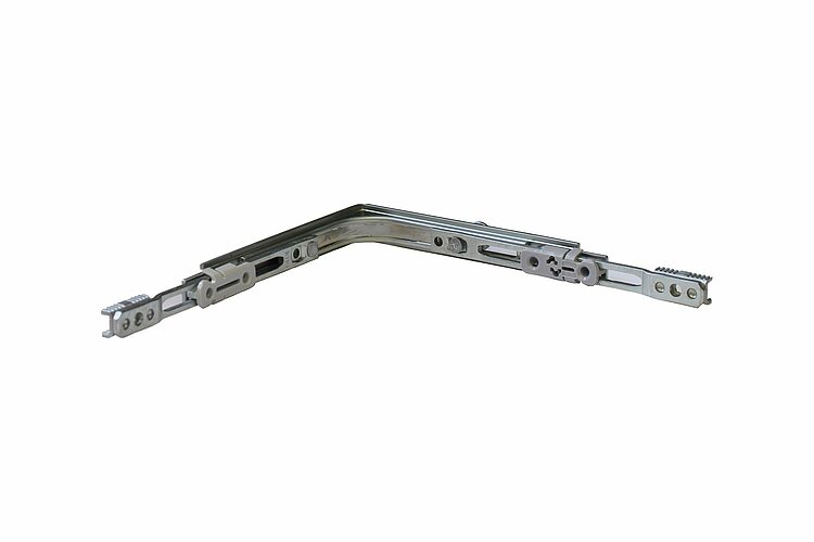 Roto Eckumlenkung Standard 260272 Stahl Silber