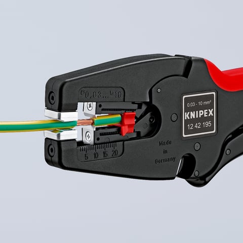 Knipex MultiStrip 10 Automatische Abisolierzange 12 42 195 0.03-10mm²