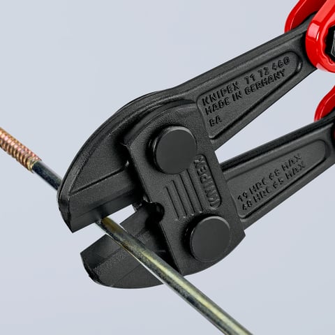 Knipex Bolzenschneider 71 72 460 460 mm grau atramentiert mit Mehrkomponenten-Hüllen