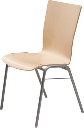 Mehrzweckstuhl mit Rückenform A