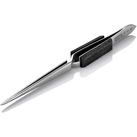 Knipex Universalkreuzpinzette 92 95 89 Mattiert Edelstahl 165 mm