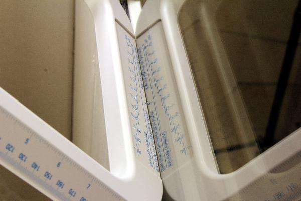 hedue Glasmessgerät GlassCheck S311 Messbereich 0-120 mm Kunststoff