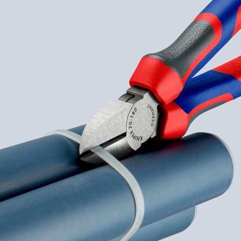 Knipex Seitenschneider 70 02 180 180mm Comfort-Griffe atramentiert