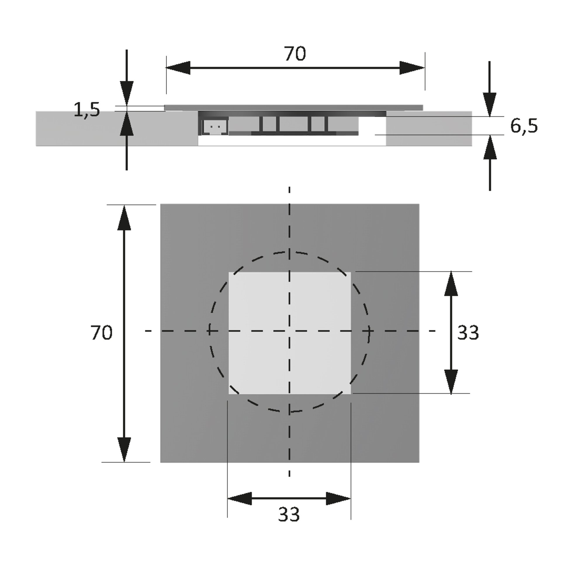 Masszeichnung Masszeichnung