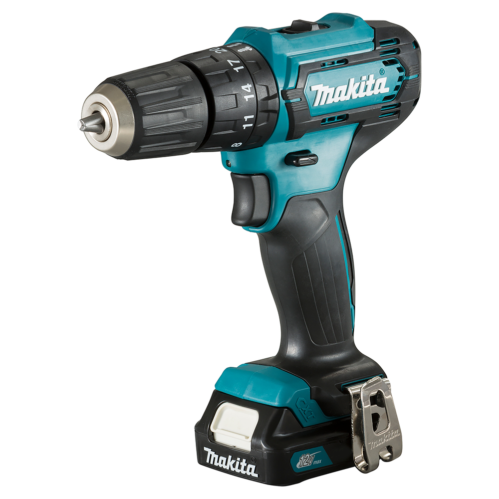 Makita Akku-Schlagbohrschrauber HP333DSAX1 12V maximal 2,0Ah 2 Akkus + Ladegerät