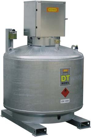 CEMO Tankstelle DT-Mobil 400 lm. Pumpenschrank doppelw.CEMO