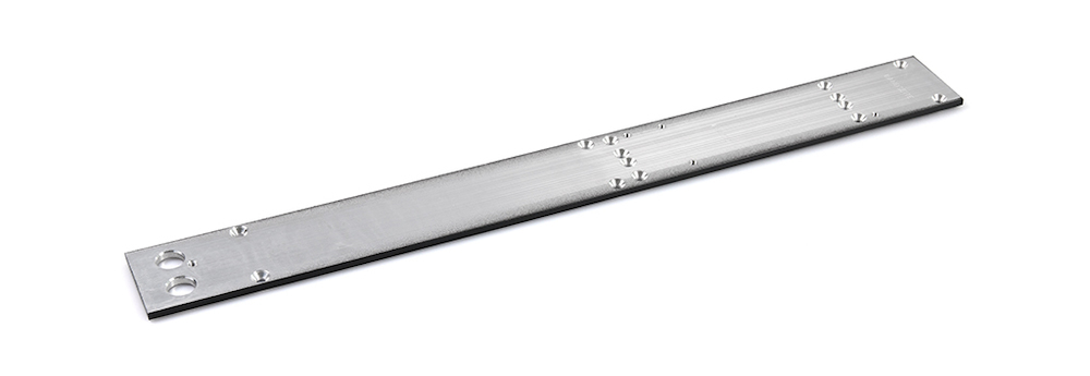 GEZE Montageplatte TS 5000 RFS/4000 R/R-IS,silberfarbig lack.