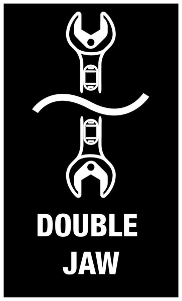 Double open-ended wrench, Schablone