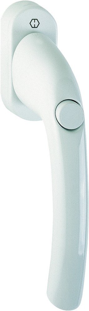 HOPPE Fenstergriff 0710SV/U26,Druckkn.,ov.,7/35,verkehrsw.,ohne Schrauben