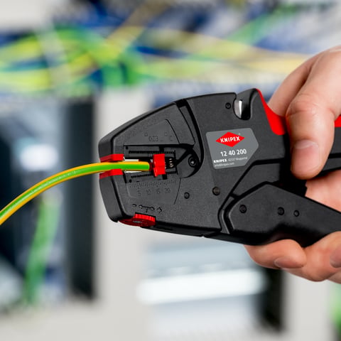 Knipex EvoStrip Selbsteinstellende Abisolierzange 12 40 200 0,03-10mm²