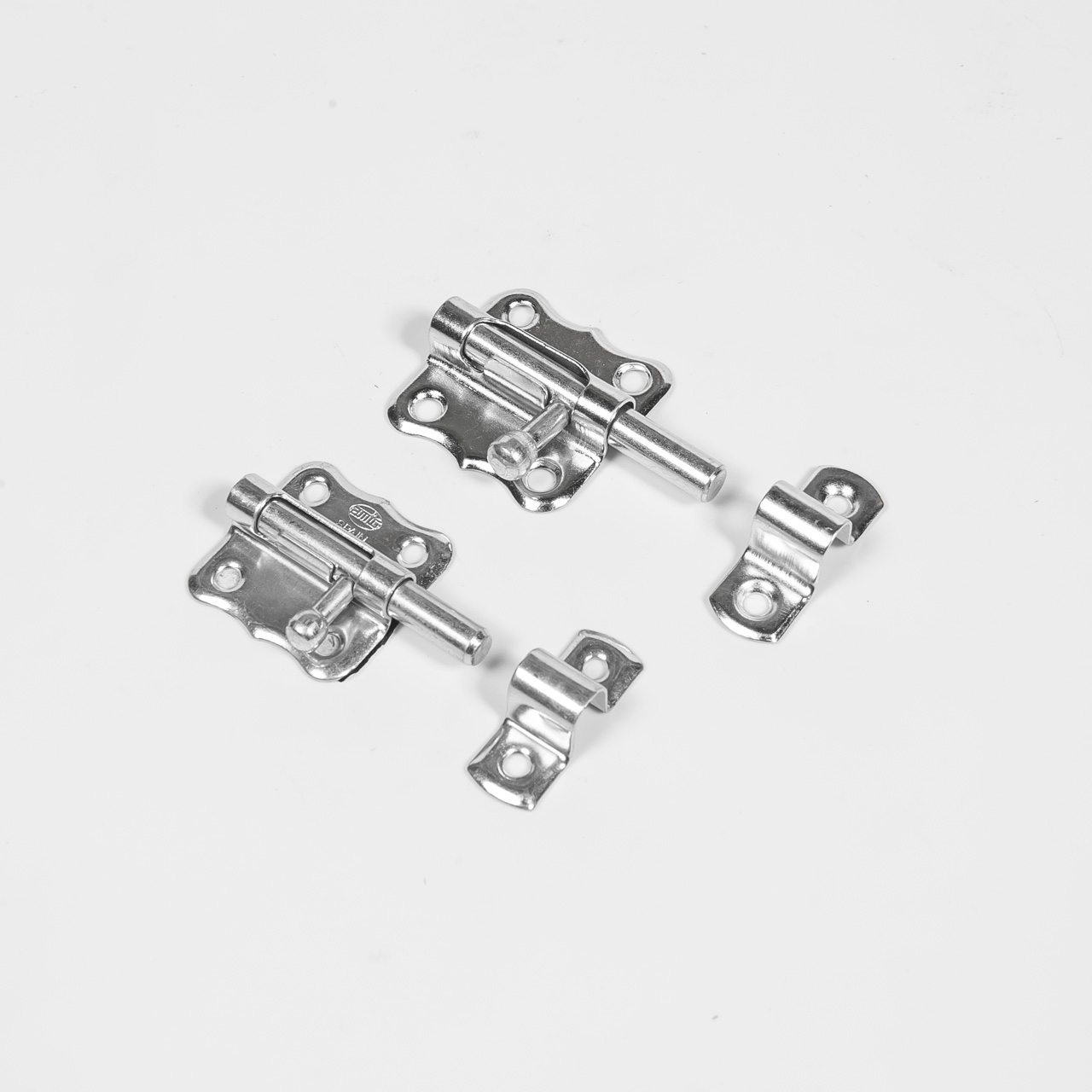 Vormann Grendelriegel 35x35 mm Stahl blau verzinkt 20 Stück