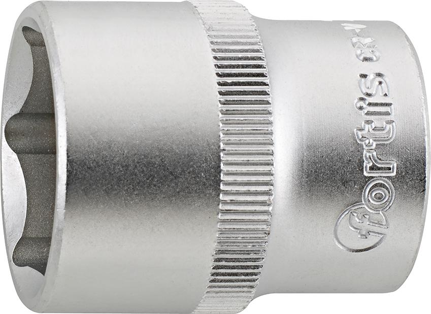 Steckschl.-Einsatz 1/2 24mm 6kt. FORTIS  "